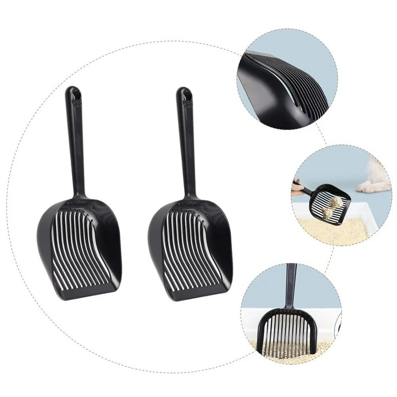 2 tk Lemmikloomaliiva puhastus Kassiliiva kühvel Kassipoegade kakafiltri kulp Kaasaskantav puhastus