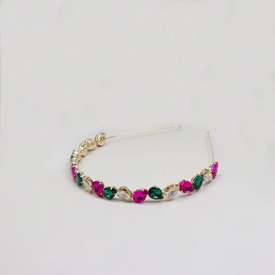 Kāzu izlaiduma kroņprincese Rhinestone dzirkstošā tiāra un kroņa galvas saite bērniem meitenes mīl kāzu ballītes aksesuāri matu aksesuāri