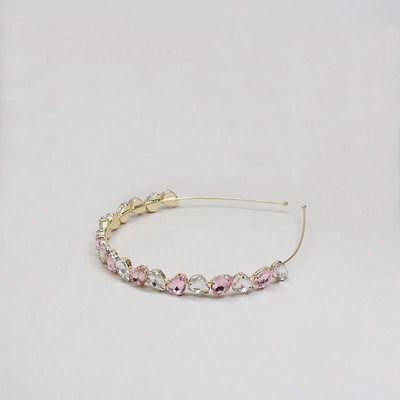 Kāzu izlaiduma kroņprincese Rhinestone dzirkstošā tiāra un kroņa galvas saite bērniem meitenes mīl kāzu ballītes aksesuāri matu aksesuāri