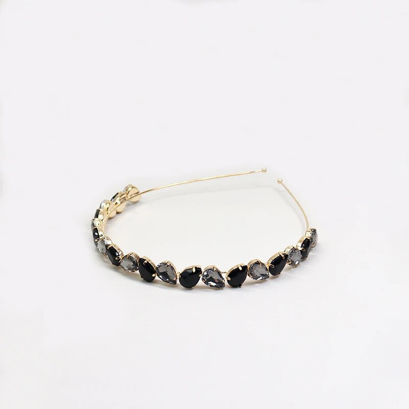 Kāzu izlaiduma kroņprincese Rhinestone dzirkstošā tiāra un kroņa galvas saite bērniem meitenes mīl kāzu ballītes aksesuāri matu aksesuāri