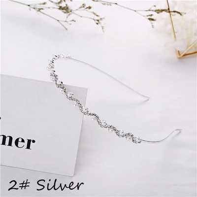 Színes drágakő barokk fejpántok Női strassz keret hajpánt Pearl luxus hajkiegészítők lányoknak korona virág ékszerek ajándékok