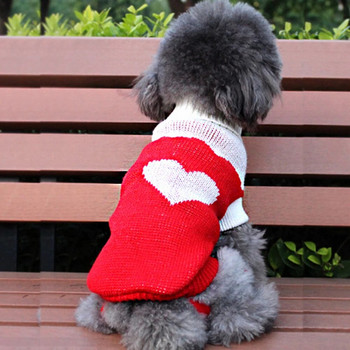 Кученце Пуловер за котки Зимни топли дрехи за кучета за малки и средни кучета Чихуахуа Палто за дакел Френски булдог Йорки Пудел Облекло за домашни любимци