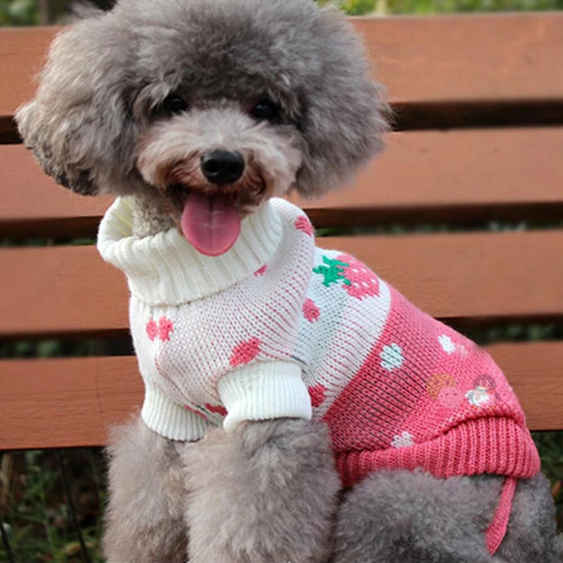 Πουλόβερ για κουτάβι γάτα Χειμερινά ζεστά ρούχα για σκύλους για μικρούς μεσαίους σκύλους Chihuahua Dachshund παλτό γαλλικό μπουλντόγκ Yorkie poodle κατοικίδιο