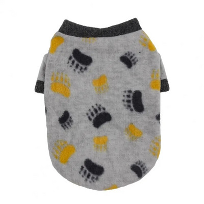 Ziemas apģērbi suņiem Mājdzīvnieku apģērbi ar divām kājām Jauki dinozauru zvaigznītes ar rūtainu ķepu apdruku, džemperis Ielu apģērbs Uzglabā siltumu Džempera krekls