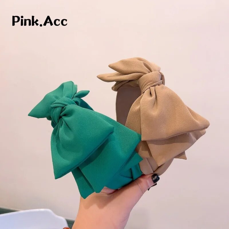 Κορεάτης! Υποκατάστατα ψώνια με ρετρό στυλ Απλό μεγάλο τριών στρώσεων κλιπ μαλλιών με φιόγκο που μειώνει την ηλικία του προσώπου Μικρές γυναίκες με κεφαλή