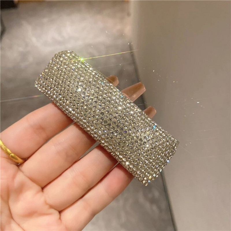 Sievietēm Vintage Luksus Mirdzoši Rhinestones Pērles Matadatas Dāmu Eleganti Mati Rotā Barrettes Matu Sprādzes Modes Matu Aksesuāri