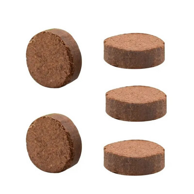 Naturaalsest kookoskiust kettad ümmargused kookosklotsid roomajate akvaariumi koduaia jaoks