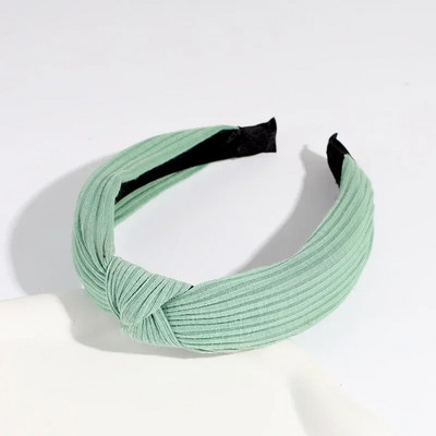 Eiropas amerikāņu jaunās cietās, mezglotas matu lentes, platas krusta adītas matu stīpas galvassegas meitenēm sievietēm matu aksesuāri