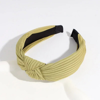 Eiropas amerikāņu jaunās cietās, mezglotas matu lentes, platas krusta adītas matu stīpas galvassegas meitenēm sievietēm matu aksesuāri