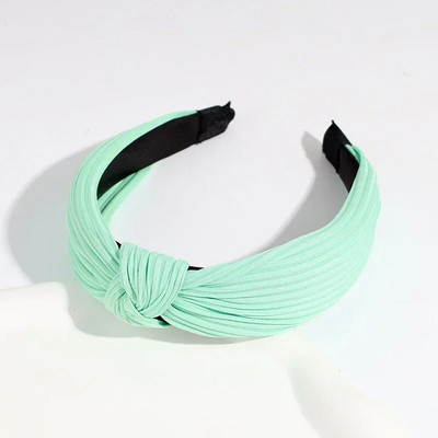 Eiropas amerikāņu jaunās cietās, mezglotas matu lentes, platas krusta adītas matu stīpas galvassegas meitenēm sievietēm matu aksesuāri