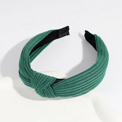 Eiropas amerikāņu jaunās cietās, mezglotas matu lentes, platas krusta adītas matu stīpas galvassegas meitenēm sievietēm matu aksesuāri