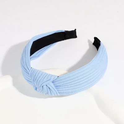 Eiropas amerikāņu jaunās cietās, mezglotas matu lentes, platas krusta adītas matu stīpas galvassegas meitenēm sievietēm matu aksesuāri