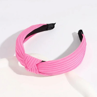 Eiropas amerikāņu jaunās cietās, mezglotas matu lentes, platas krusta adītas matu stīpas galvassegas meitenēm sievietēm matu aksesuāri