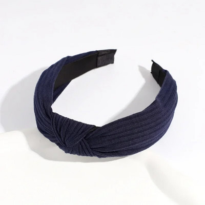 Eiropas amerikāņu jaunās cietās, mezglotas matu lentes, platas krusta adītas matu stīpas galvassegas meitenēm sievietēm matu aksesuāri