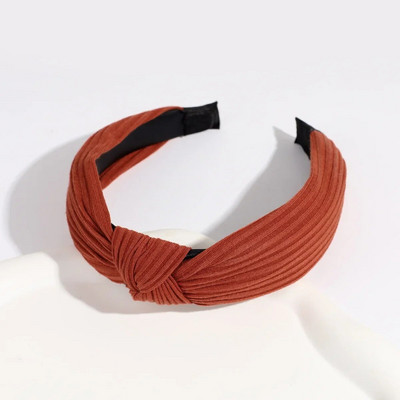 Eiropas amerikāņu jaunās cietās, mezglotas matu lentes, platas krusta adītas matu stīpas galvassegas meitenēm sievietēm matu aksesuāri