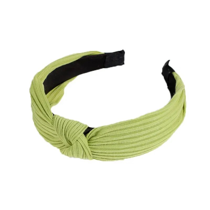 Eiropas amerikāņu jaunās cietās, mezglotas matu lentes, platas krusta adītas matu stīpas galvassegas meitenēm sievietēm matu aksesuāri