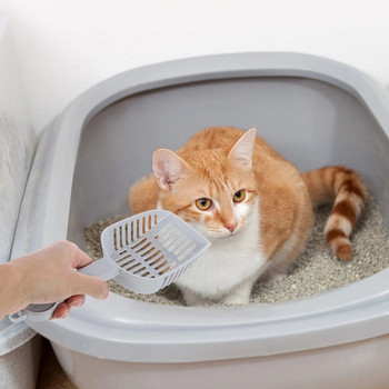 2 τεμ. φίλτρο κακάου Σετ κατοικίδιων ζώων Εργαλείο καθαρισμού απορριμμάτων γάτας Αξεσουάρ με κούφια