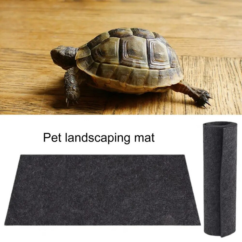 Rāpuļu paklājs, mīksts, ērts, nodilumizturīgs rāpuļu ķirzaku bruņurupuču ainavu spilventiņi mājdzīvniekiem