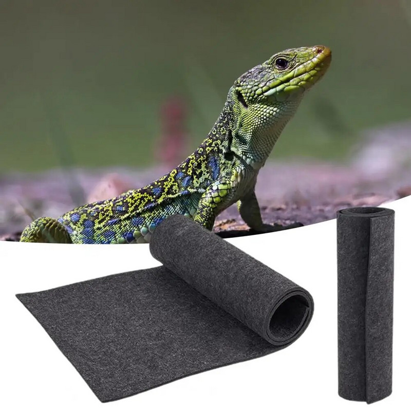 Rāpuļu paklājs, mīksts, ērts, nodilumizturīgs rāpuļu ķirzaku bruņurupuču ainavu spilventiņi mājdzīvniekiem