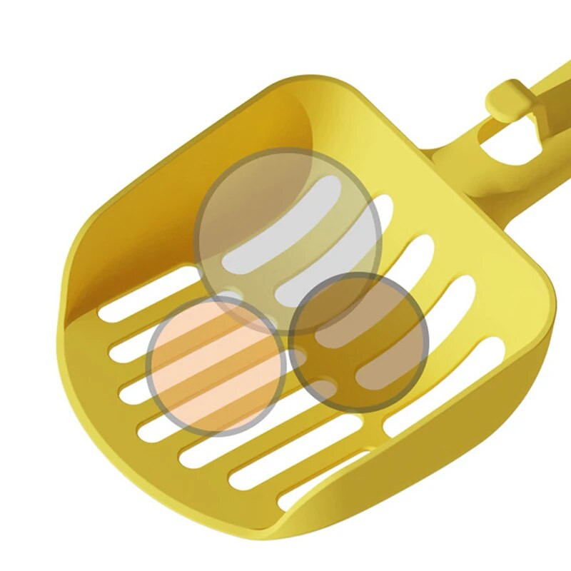 4 krāsas Liela kaķu pakaišu liekšķere Plastmasas ar garu rokturi Mājdzīvnieki Kaķu pakaiši Smilšu lāpsta Suņi Mīklu lāpstiņas Tīrīšanas rīks Mājdzīvnieku piederumi