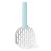 macskaalomhoz Tartós mély lapát kényelmes fogantyú a könnyű kiszórásért 0,2x0,1 hüvelykes szitáló nyílások a legtöbb alomtípushoz