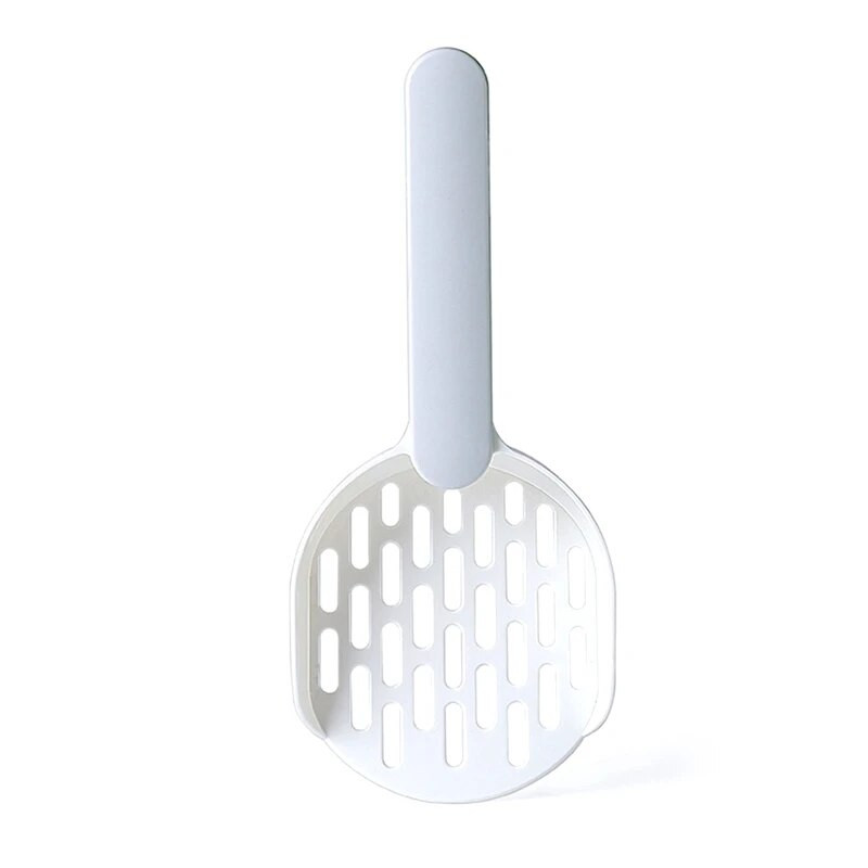 macskaalomhoz Tartós mély lapát kényelmes fogantyú a könnyű kiszórásért 0,2x0,1 hüvelykes szitáló nyílások a legtöbb alomtípushoz