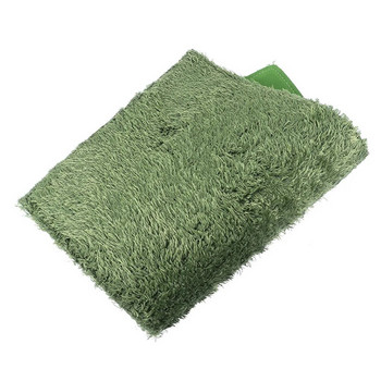 Стъклен накланящ се килим за домашни любимци Килими за тревни площи Habitat Памук, миещ се за пълзене Подложка за домашни любимци