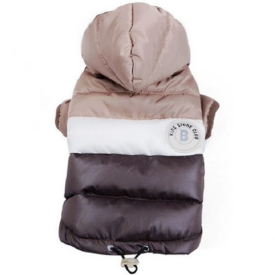 Μόδα ρούχα για σκύλους Χειμερινά ζεστά ρούχα για σκύλους Κοστούμι για κατοικίδια Χαριτωμένο συμπαγές παλτό για κουτάβι Μαλακό μπουφάν για γάτα Chihuahua Ρούχα ρούχα για κατοικίδια