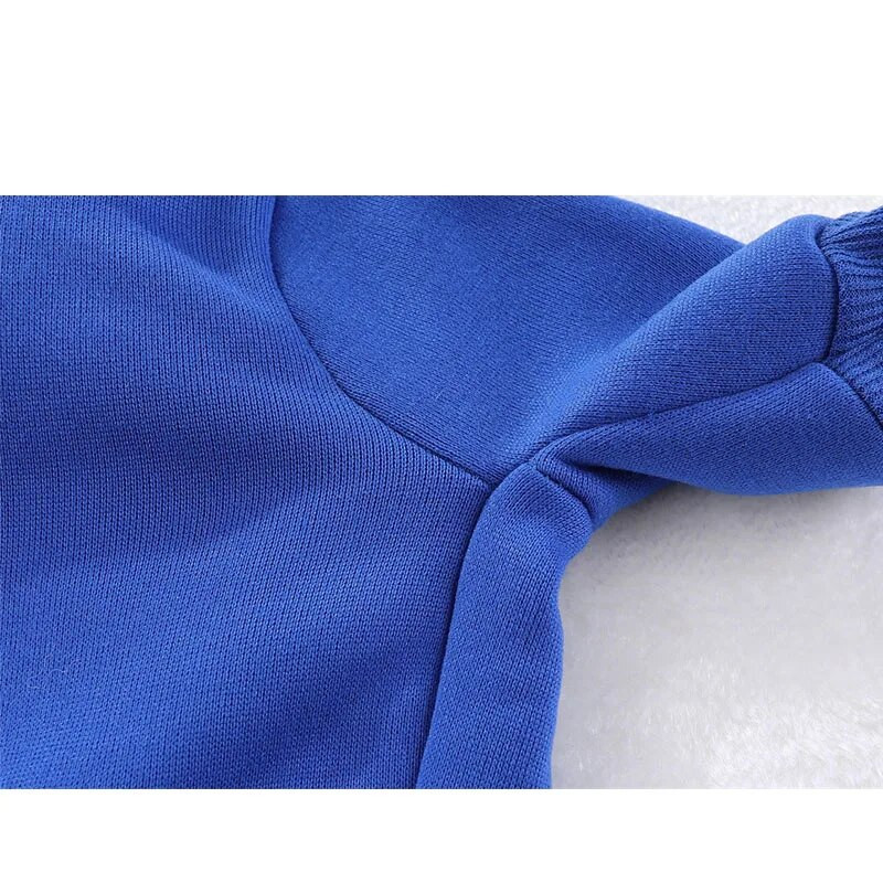 Suņu jakas Apģērbi Ziemas Solīds Mājdzīvnieku Apģērbs Džemperis Maziem Suņiem Silti Kucēnu Hoodies Kostīms Melns Zils Sarkans Pet džemperis XL