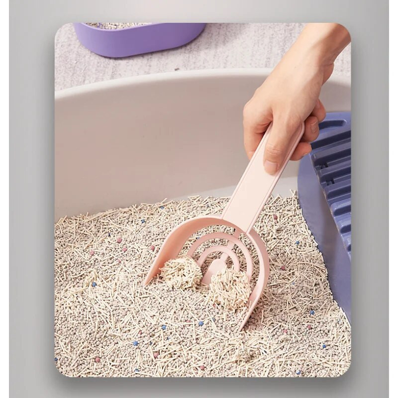 Φτυάρι απορριμάτων γατών Αυτοκαθαριζόμενο κουτί απορριμμάτων γατών Scoop Kitty Litter scoop for Sandbox Δίσκος απορριμμάτων γατούλας Φτυάρι για γάτες προμήθειες