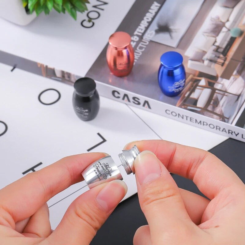 1 τμχ Mini Pet Urn Ανοξείδωτο ατσάλι Cremation Ashes Urn for Pet Dog Θήκη για στάχτες πουλιών Κασετίνα Αναμνηστικό κατοικίδιο 25*16mm