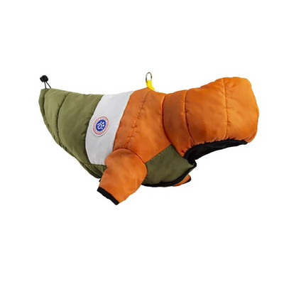 Suņu ziemas mētelis Suņa ūdensnecaurlaidīga jaka maziem un vidējiem suņiem, kaķiem biezs suņa mētelis vējjaka kucēns ziemas audums aukstam laikam