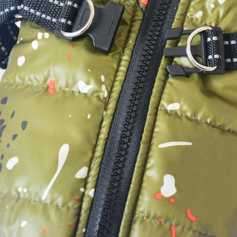 Ziemas drēbes suņiem maziem suņiem Silta vilnas suņu jaka Ūdensizturīgs mājdzīvnieku mētelis ar zirglietām Čivavas apģērbs Jorkšīras kostīms