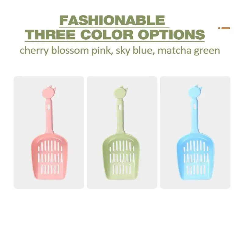 Φτυάρι απορριμμάτων γατών Πλαστικό κατοικίδιο Τουαλέτα κοσκίνισμα τεχνούργημα σκουπίδια άμμος φτυάρι Καθαρισμός κατοικίδιων τεχνούργημα φτυάρι Προμήθειες για κατοικίδια