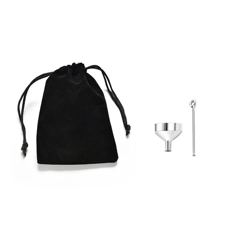 Kremavimo papuošalai kiaulpienių pakabukas karoliai pelenų urna suvenyras sidabrinis „pasidaryk pats“ kvepalų buteliuko pakabukas