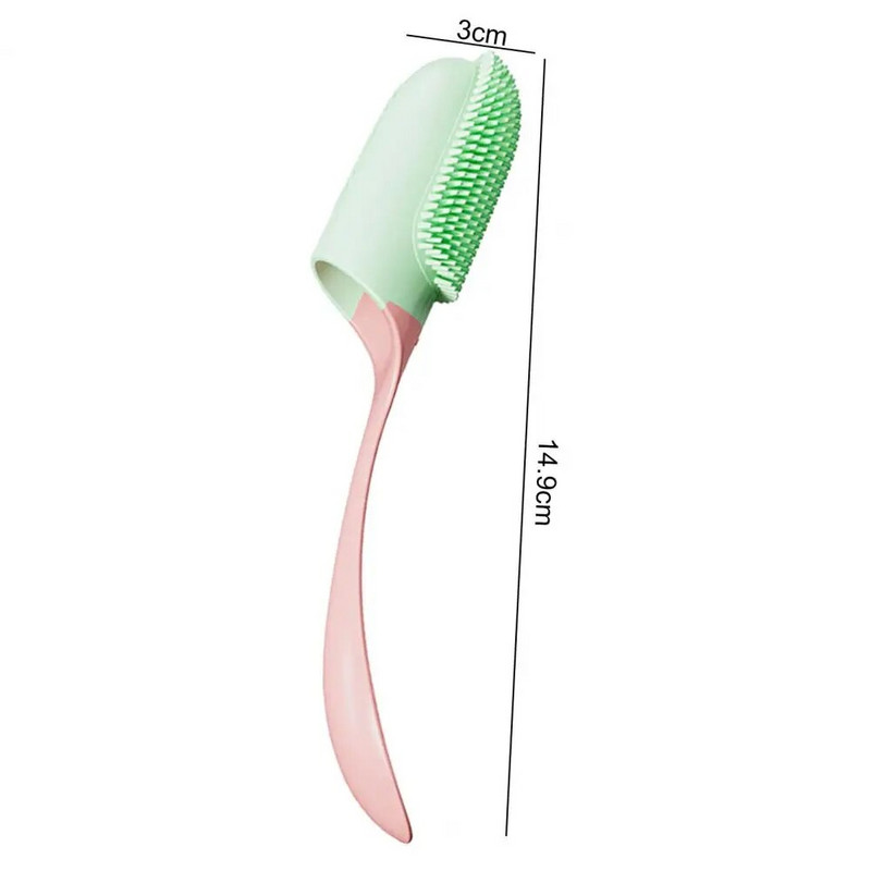 Mājdzīvnieku pirkstu zobu birste Mīkstie sari ar vienu pirkstu Darbība ar vienu pirkstu Ērta satvēriena zobu kopšana Suņu kaķu tīrīšanas birste ikdienas lietošanai Ķemme