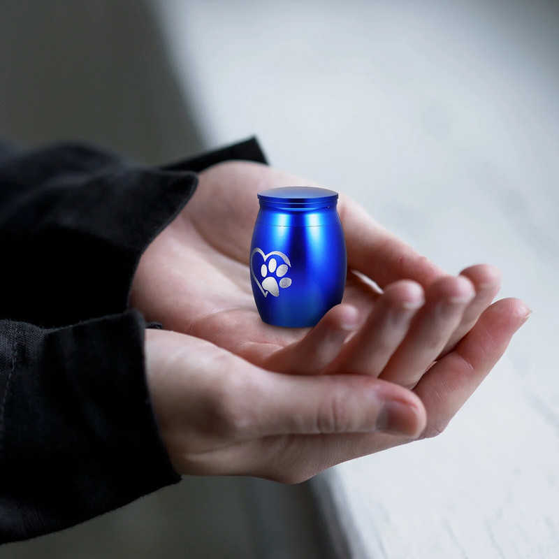 Μνημείο αποτέφρωσης σκύλου Κουτί γάτας από ανοξείδωτο ατσάλι Κουτί στάχτης αναμνηστικό για κατοικίδια