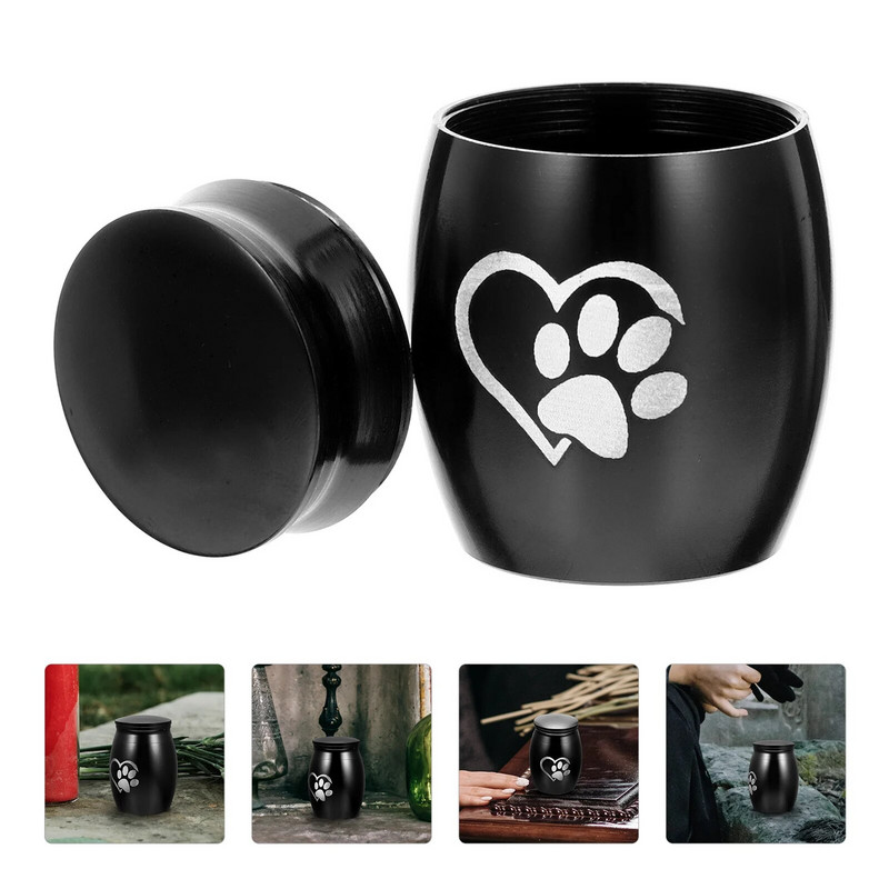 Μνημείο αποτέφρωσης σκύλου Κουτί γάτας από ανοξείδωτο ατσάλι Κουτί στάχτης αναμνηστικό για κατοικίδια