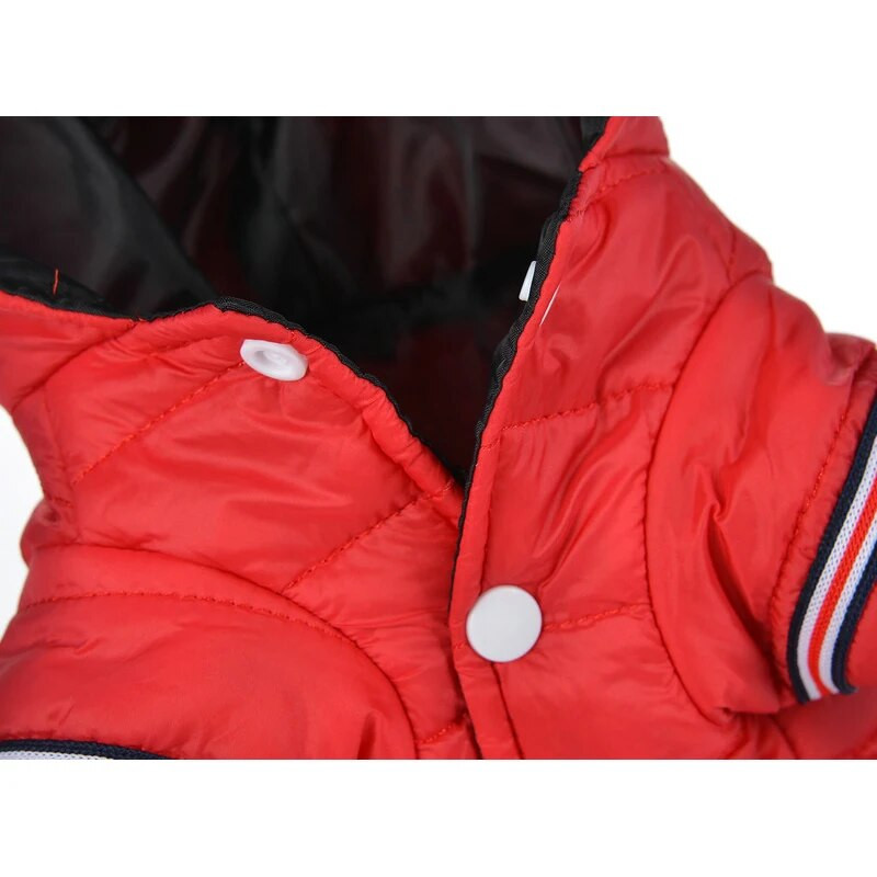 Ziemas apģērbi suņiem Ūdensnecaurlaidīgi mājdzīvnieku mēteļi Jakas Siltās dūnu jakas Mētelis Kapuces Apģērbs čivavas maziem un vidējiem suņiem kucēnam