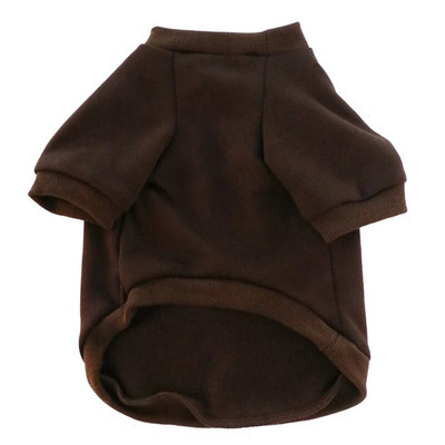 Mīksts Mazo Suņu Apģērbs Ziemas Apģērbs Mājdzīvniekiem Džemperis Silts Flīss Kucēnu Kaķu Apģērbs Jaka Franču buldoga Mētelis maziem Vidējiem Suņiem