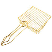 Σέσουλα απορριμμάτων γατών Μεταλλική σέσουλα άμμου απορριμμάτων γατών για σέσουλα απορριμμάτων γατών κατοικίδιων γατών