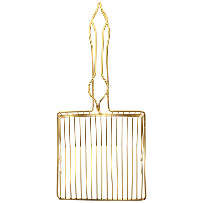 Σέσουλα απορριμμάτων γατών Μεταλλική σέσουλα άμμου απορριμμάτων γατών για σέσουλα απορριμμάτων γατών κατοικίδιων γατών