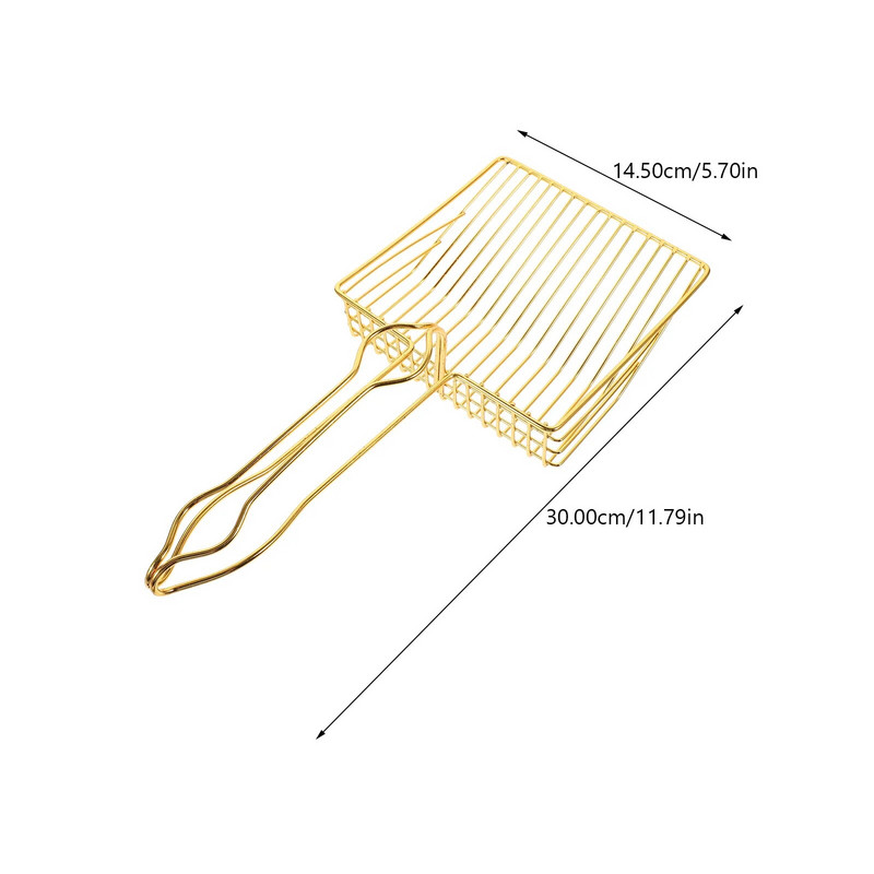 Σέσουλα απορριμμάτων γατών Μεταλλική σέσουλα άμμου απορριμμάτων γατών για σέσουλα απορριμμάτων γατών κατοικίδιων γατών