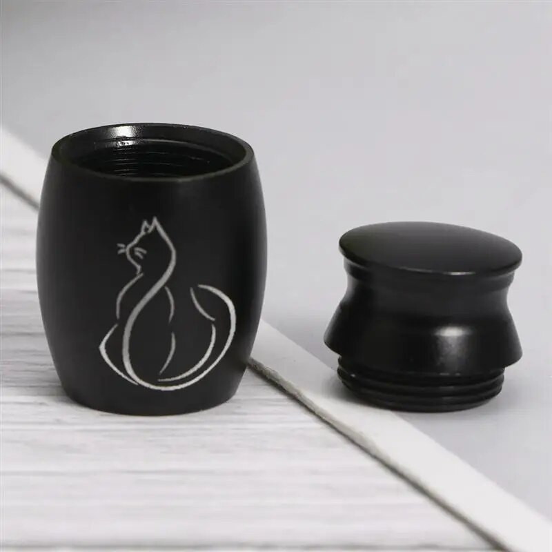 Urna Kućni ljubimac Pas Pogreb Kremiranje Kutija za pepeo Kovčeg od nehrđajućeg čelika Mačka Metalna keramika Pepeo Cinerary Keepsake Memorial Keepsakes Pokop