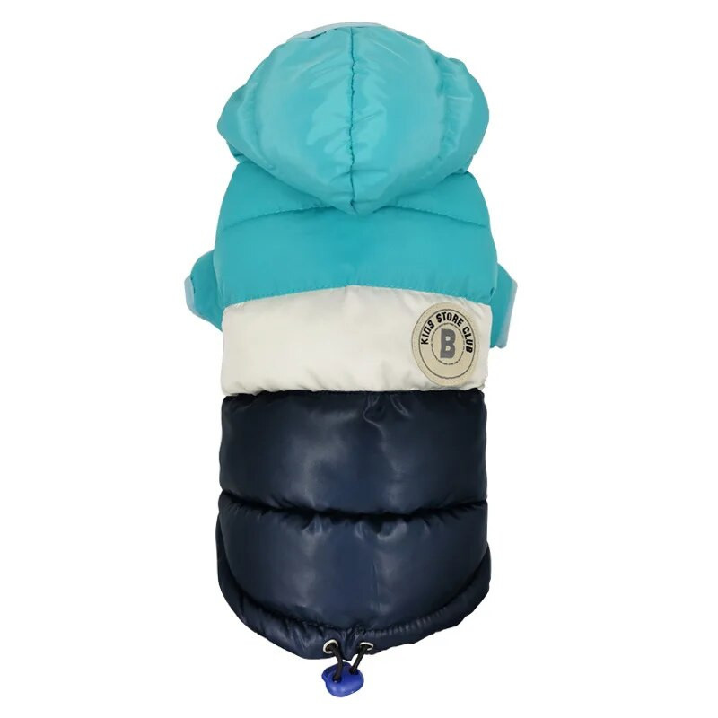 Veliki, srednji i mali psi kućni ljubimci zimska odjeća pamučni patentni zatvarač nova topla odjeća otporna na vjetar i kišu jakna s kapuljačom