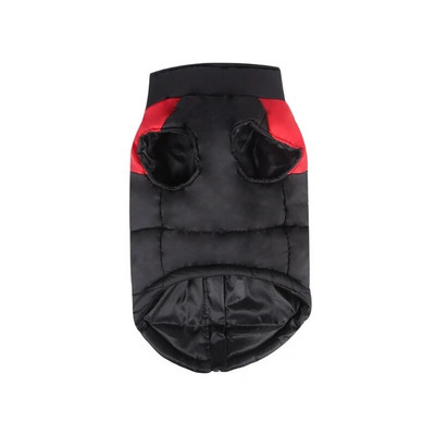 Dog Winter Warm Puppy for Dog Coat Costume Color Blocking Design-