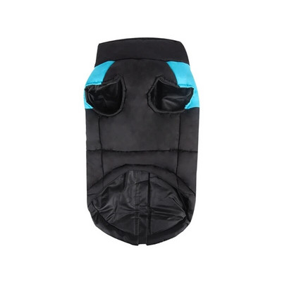 Dog Winter Warm Puppy for Dog Coat Costume Color Blocking Design-