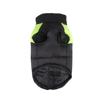 Dog Winter Warm Puppy for Dog Coat Costume Color Blocking Design-