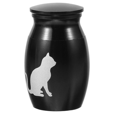 Pet Urn Cremation Alloy Urns Mini Metal For Dogs Decorative Keepsake Small Ashes