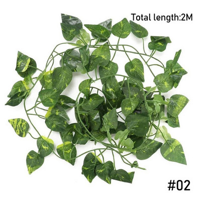 Mesterséges hajlékony hüllő szőlő rattan kaméleon gyík terráriumi ágak hajlítható dzsungel hüllő kisállat élőhely dekoráció